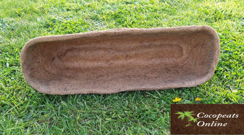 AussieSuperStore Homeware Supplies Coir Trough Liner 24 inch Coir Trough Liner 24 inch | Coir Pots or Baskets | Replacement for Coir Pots COTL24 COTL24